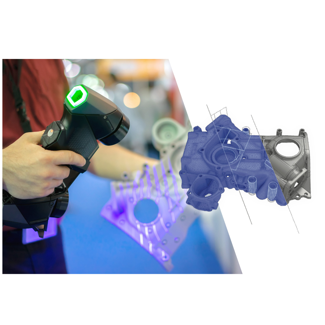 3D scanning a part for reverse engineering