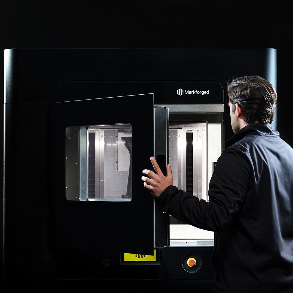 Industrial 3D printer for high-temperature polymers