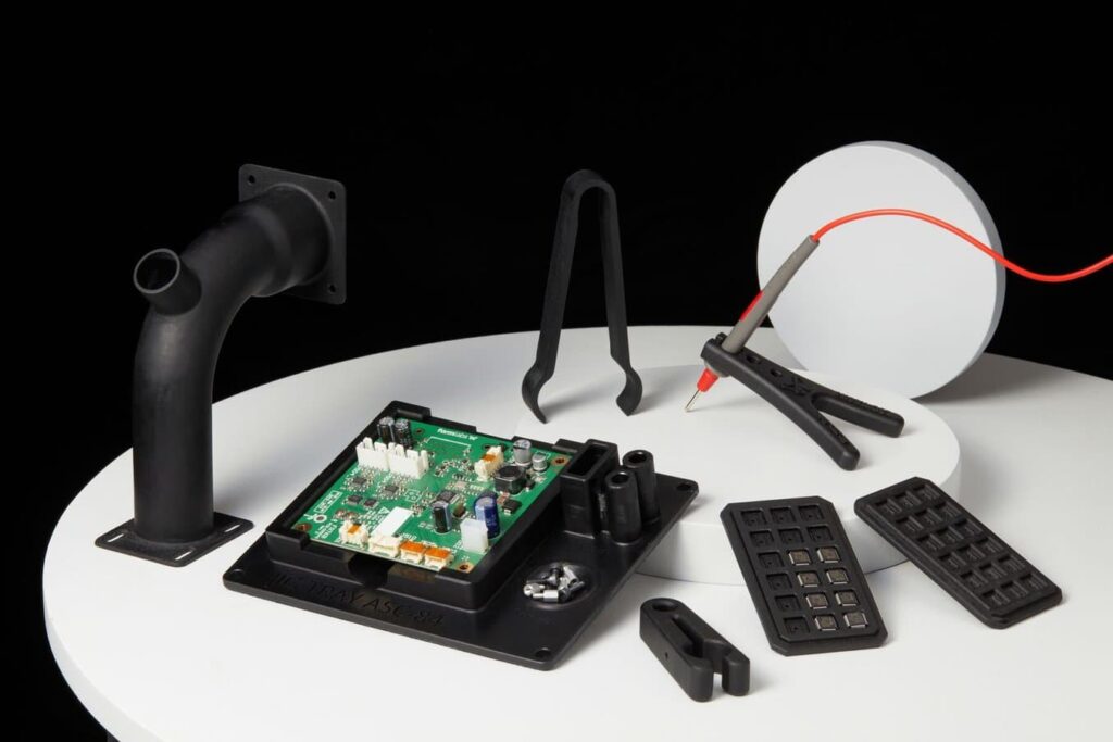 ESD-safe resin tools and fixtures for electronics